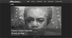 Desktop Screenshot of hiphoparchive.org